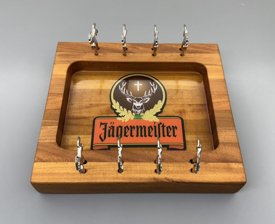 Petisqueira marchetada Jagermeister